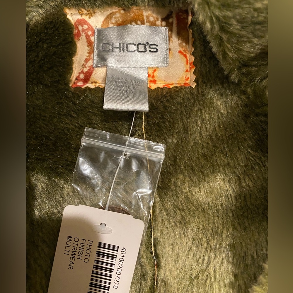 CHICO’S ABSTRACT COAT NWT - Picture 13 of 15